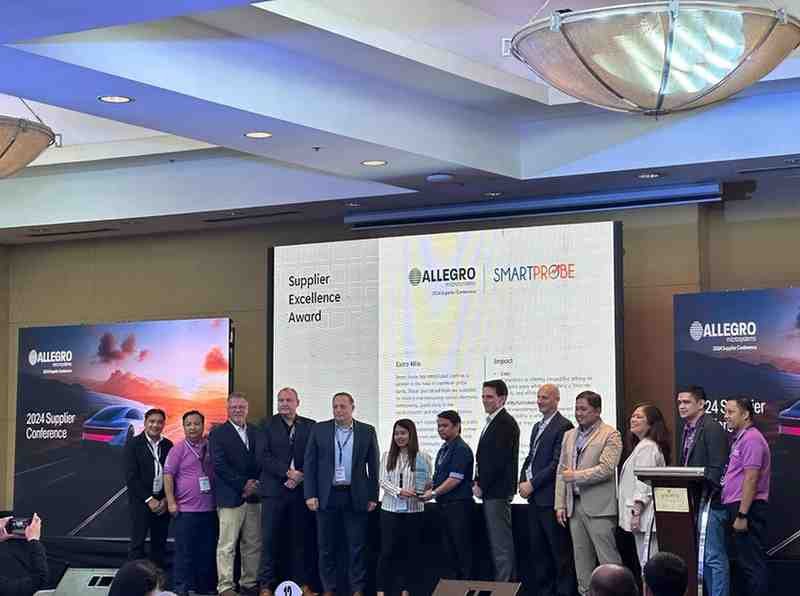 Smart Probe Winning Silver Allegro Leadership Award